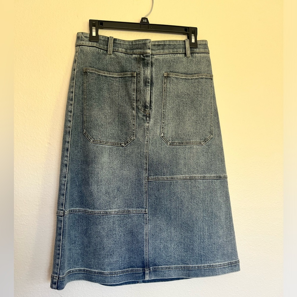 Tibi denim skirt